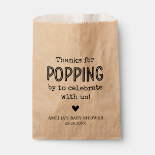Sachets En Papier Rustique Kraft laisser l'amour grandir semence mar