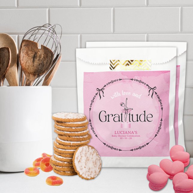 Sachets En Papier Sac à ballerine Favour (Créateur téléchargé)
