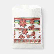 Sac à biscuits en papier fleuri