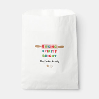 Sachets En Papier Sac à Faveur de Noël pour des Esprits de Cuisson R