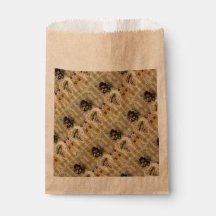 Sachets En Papier Sac à thème Saint-Valentin victorien vintage