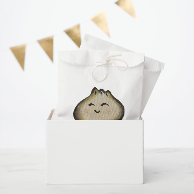 Sachets En Papier Sac cadeau de fête Bao Dumpling (Fête)