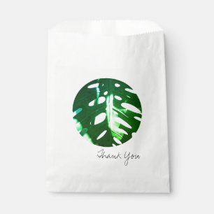 Sachets En Papier Sac Cadeau de Feuille de Plante Monstre Délicieux