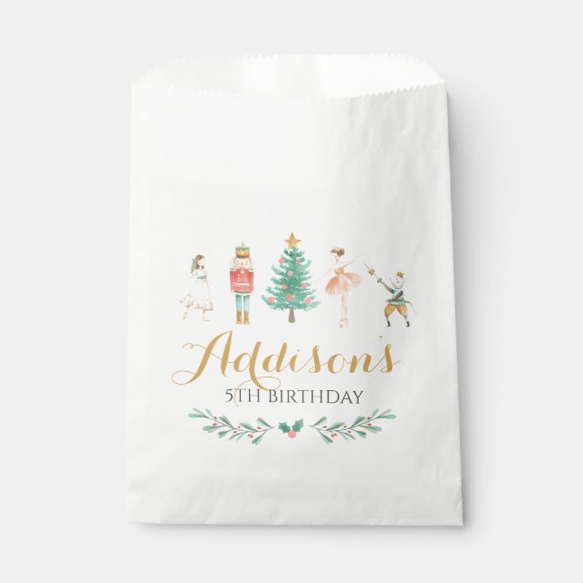 Sachets En Papier Sac cadeau Nutcracker (Devant)