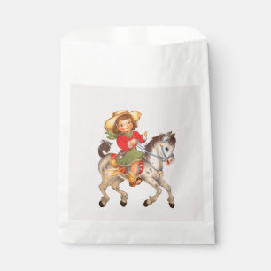 Sachets En Papier Sac de cadeau de cow-girl