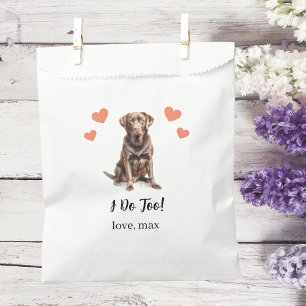 Sachets En Papier Sac de cadeaux de mariage pour chien