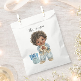 Sachets En Papier Sac de cadeaux pour bébé afro-américain garçon