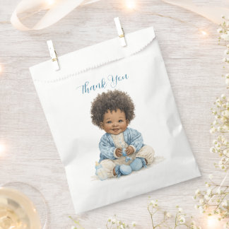 Sachets En Papier Sac de cadeaux pour bébé afro-américain garçon