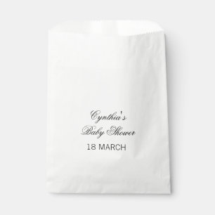 Sachets En Papier Sac de faveur de baby shower - sac de festin