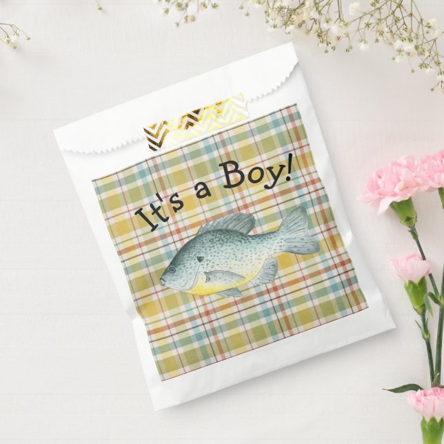 Sachets En Papier Sac de faveur de poisson (Scellé)