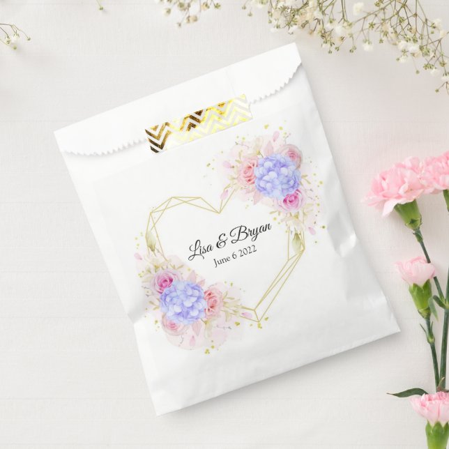 Sachets En Papier Sac de faveur de traitement de mariage (Scellé)