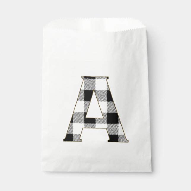 Sachets En Papier Sac de faveur motif (Devant)
