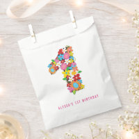 Sac de Fête de Fleurs de Printemps pour le 1er Ann
