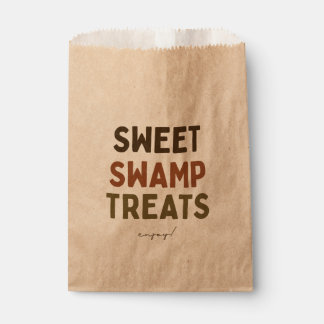 Sachets En Papier Sac de fête de la jungle - Sucreries du marais en 