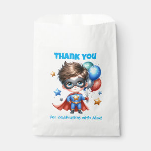 Sachets En Papier Sac de fête de super-héros   Anniversaire de garço