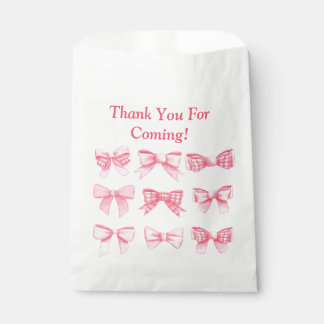 Sachets En Papier Sac de friandises d'anniversaire à ruban rose past