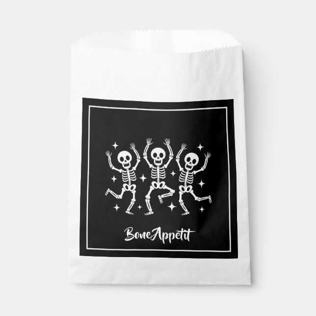 Sachets En Papier Sac de friandises d'Halloween (Devant)