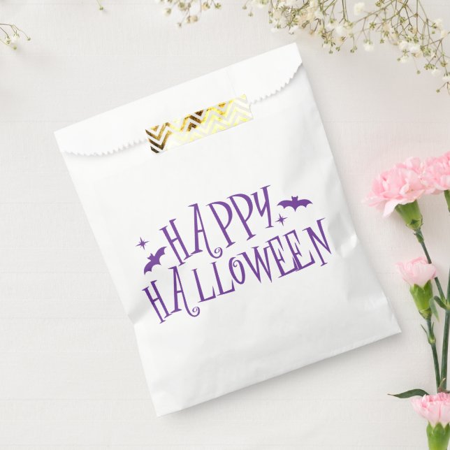 Sachets En Papier Sac de friandises Halloween (Scellé)