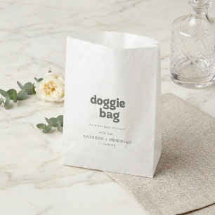 Sachets En Papier Sac de friandises pour chien de mariage formel sim