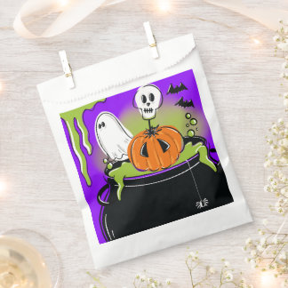 Sachets En Papier Sac de la fête d'Halloween Favoriser