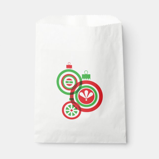Sachets En Papier Sac de Noël Favoriser (Devant)