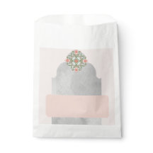 Sac de préférence blanc personnalisé