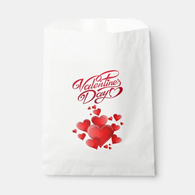 Sachets En Papier Sac de traitement Valentine (Devant)