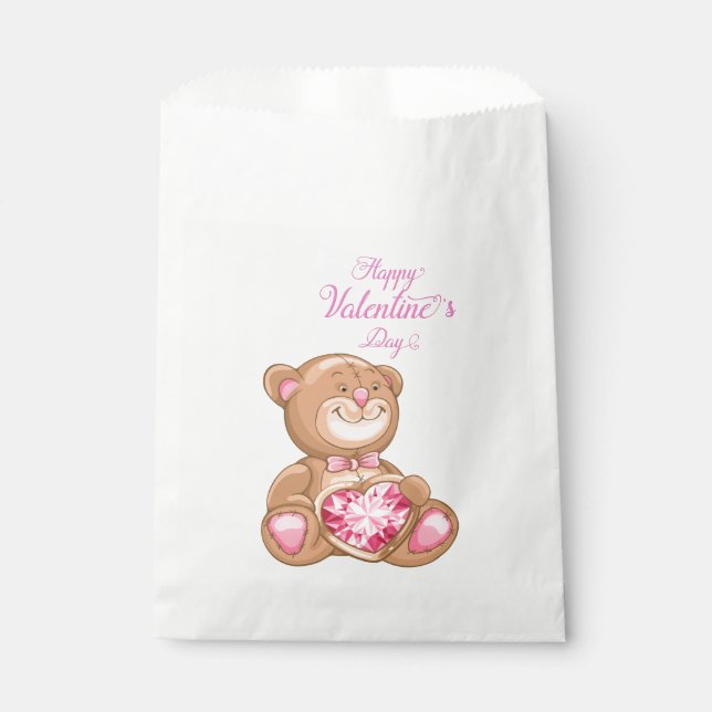 Sachets En Papier Sac de traitement Valentine (Devant)