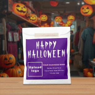 Sachets En Papier Sac en papier Arrière - plan violet Halloween
