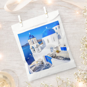 Sachets En Papier Sac en papier Merci Oia Santorini
