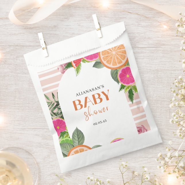 Sachets En Papier Sac en papier pour cadeau de fête de douche de mar (Coupé)