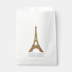 Sachets En Papier Sac fait sur commande de faveur du bonbon 16 à