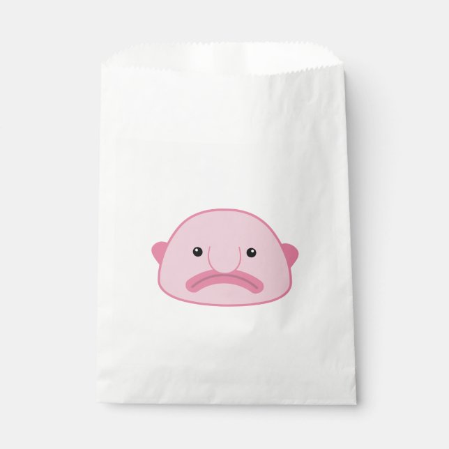 Sachets En Papier Sac Faveur Blobfish (Devant)