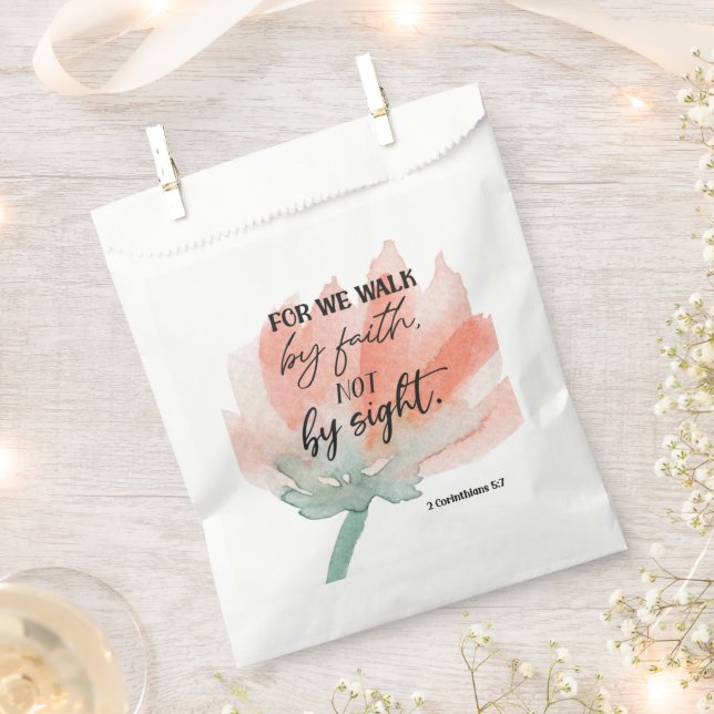 Sachets En Papier Sac Favoriser vers la Bible (Coupé)