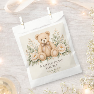 Sachets En Papier Sac Floral Douce Ourson Faveur