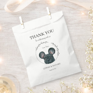 Sachets En Papier Sac Mariage Merci Bulldog en français simple Favor