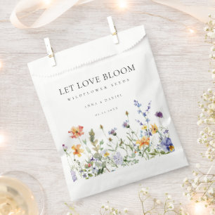 Sachets En Papier Sachet de graines de fleurs sauvages d'été pour ca