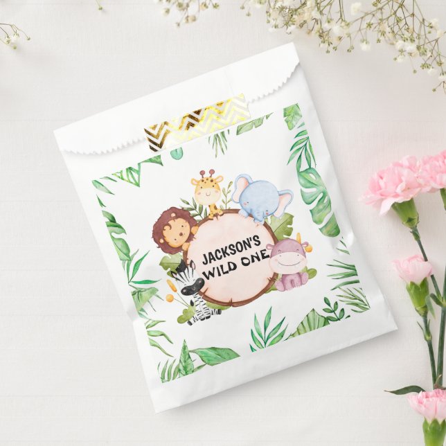Sachets En Papier Safari Wild One (Scellé)