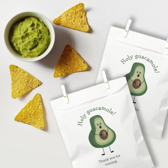 Sachets En Papier Saint Guacamole ! baby shower ! (Créateur téléchargé)