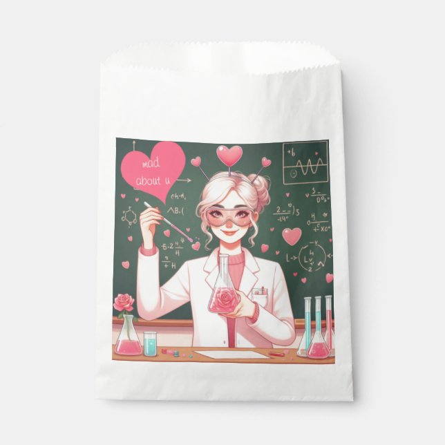 Sachets En Papier Saint Valentin (Devant)