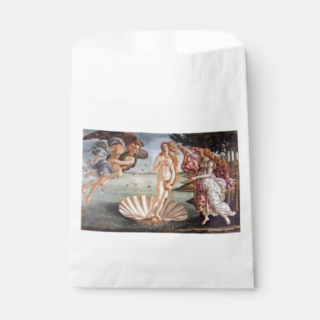 Sachets En Papier Sandro Botticelli - Naissance de Vénus (Devant)