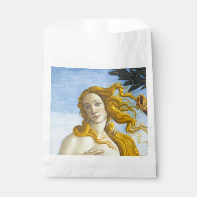 Sachets En Papier Sandro Botticelli - Naissance de Vénus Gros plan (Devant)