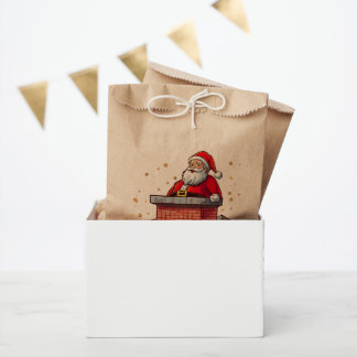 Sachets En Papier Santa Claus
