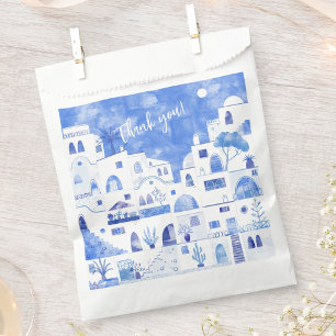 Sachets En Papier Santorin Oia Merci