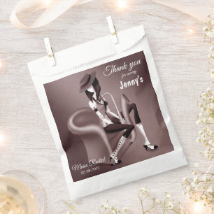 Sachets En Papier Saxophoniste - Sac de friandises inspiré du jazz
