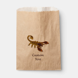 Sachets En Papier Scorpion de noeud celtique