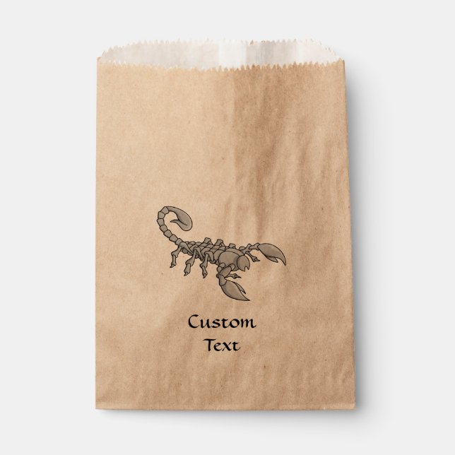 Sachets En Papier Scorpion icon (Devant)
