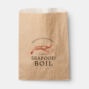 Sachets En Papier Seafood Boire Theme Party