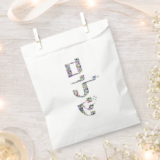 SACHETS EN PAPIER SHALOM (Coupé)