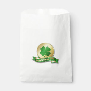 Sachets En Papier Shamrock de la pièce de la Saint-Patrick
